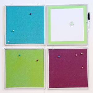 NWOT Cork board set-4pack